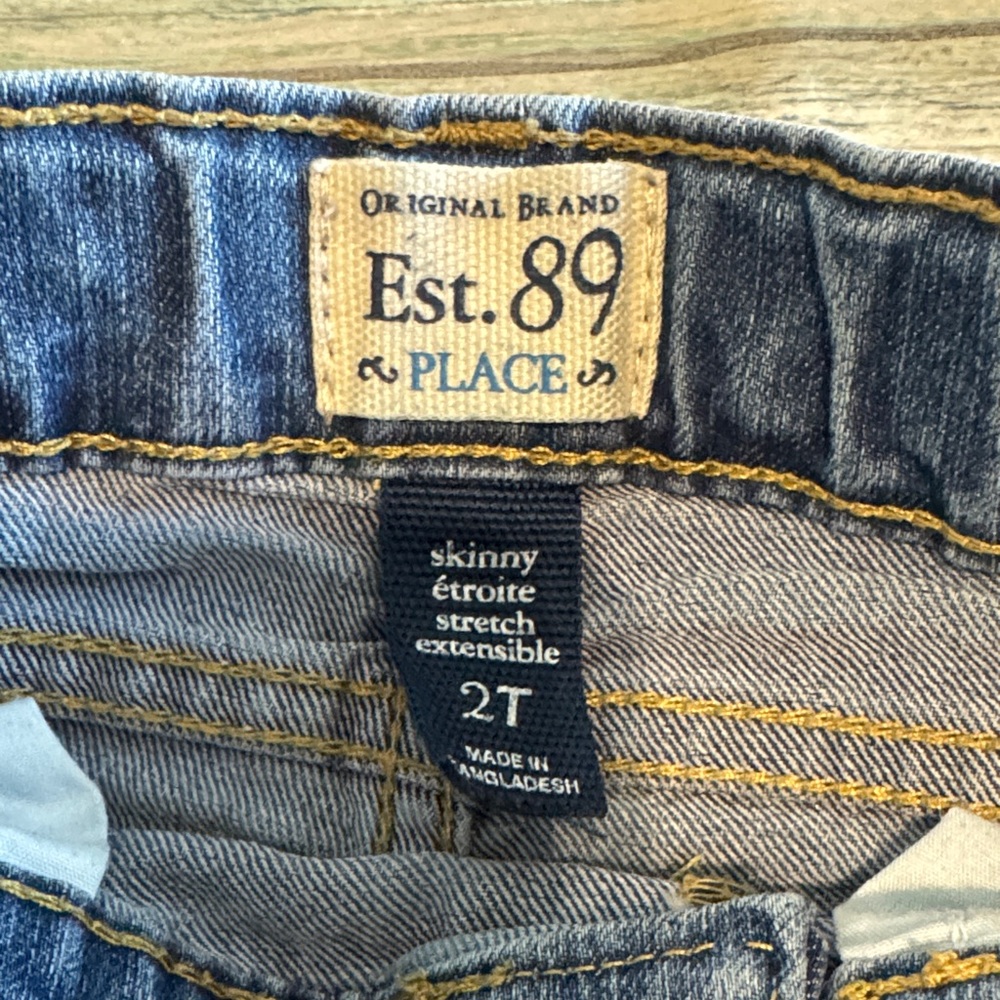 Toddler Girls Jeans - 4 pairs (Sz: 2T & 24 mos) - Picture 4 of 13
